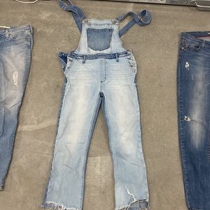 Overalls, Designer JBRAND - BIG STAR - BLACK ORCHID etc. Jeans (5 pair) - Size 7
